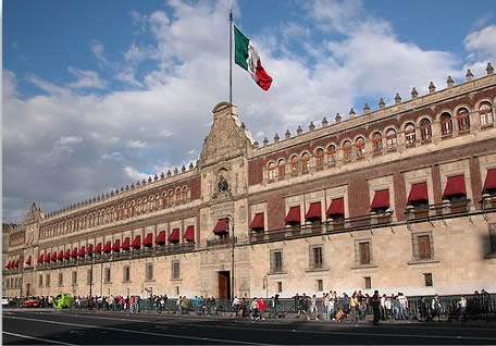 Fachada del Palacio Nacional