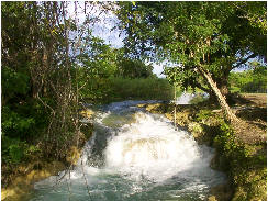 Campeche.- Salto Grande, Río Candelaria