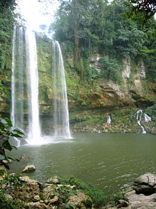 Palenque.- Cascada de Misol-Há