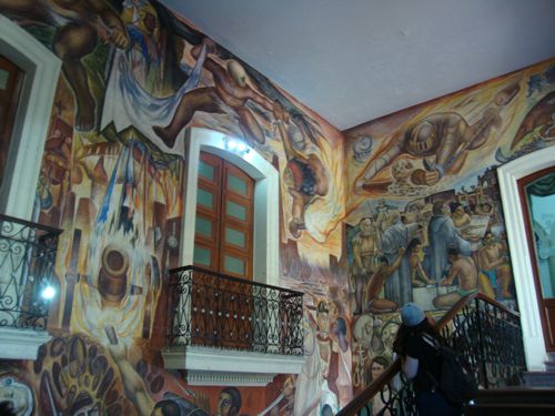 El mural de Jorge Chavez Carrillo