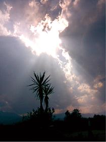 Cuicuilco.- Atardecer