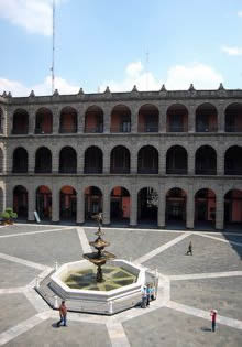Patio principal del Palacio Nacional