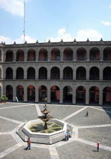 Patio principal del Palacio Nacional