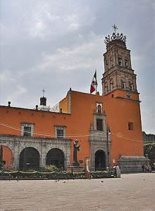 Acámbaro.- Templo de San Francisco de Asís