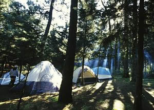 Parque Nacional El Chico.- Acampando