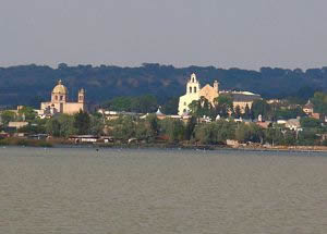 Panorámica de Cuitzeo