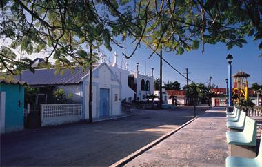 Holbox - Plaza principal