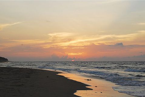 Atardecer en playa Paraíso