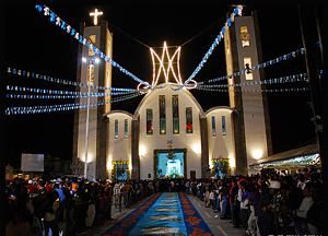Huamantla.- Templo de la Virgen de la Caridad