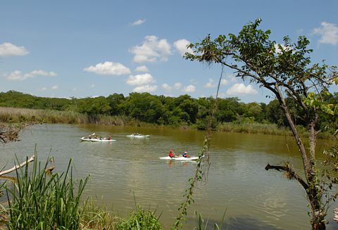 Aguada Oxwatz, óptima para practicar el kayac.