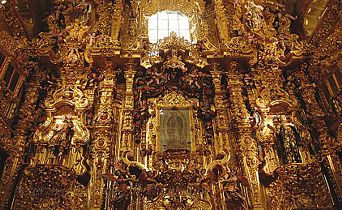 Retablo a la Virgen de Guadalupe