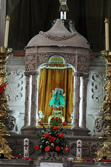 Santo Niño de Atocha en Plateros.