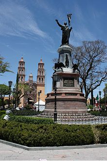 Monumento a Hidalgo en Dolores Hgo.