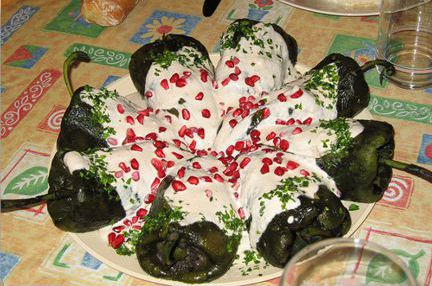 Chiles en Nogada