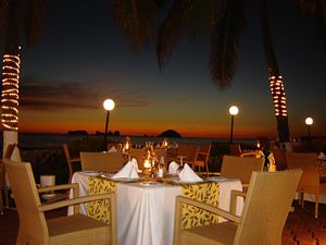 Restaurante de noche