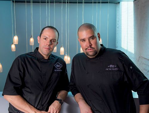 Chefs Eduardo Morali y Abel Hernández