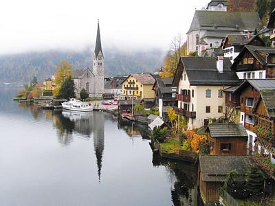 Hallstat en otoño